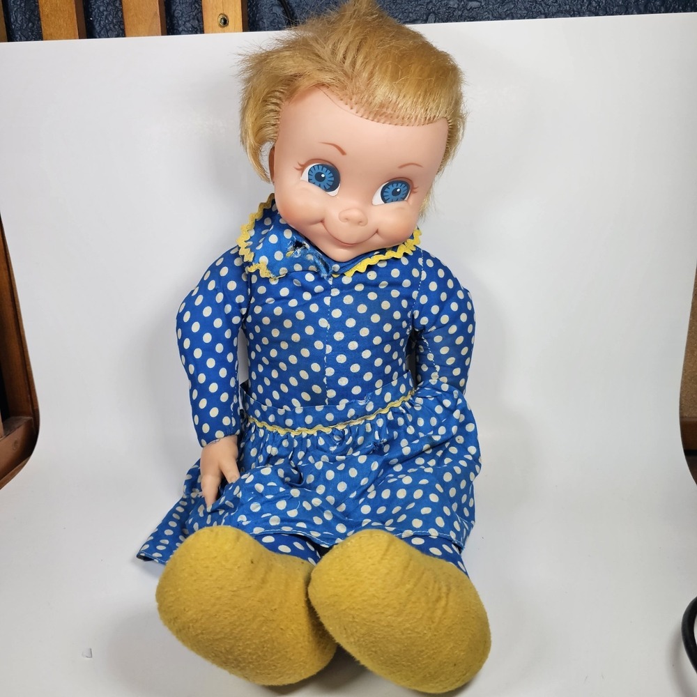 1967 Mrs. Beasley Mattel Doll Does Not Talk w/Apron & Bib No Glasses